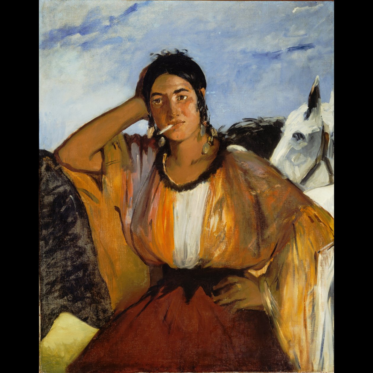 Cikán s cigaretou od Édouard Manet