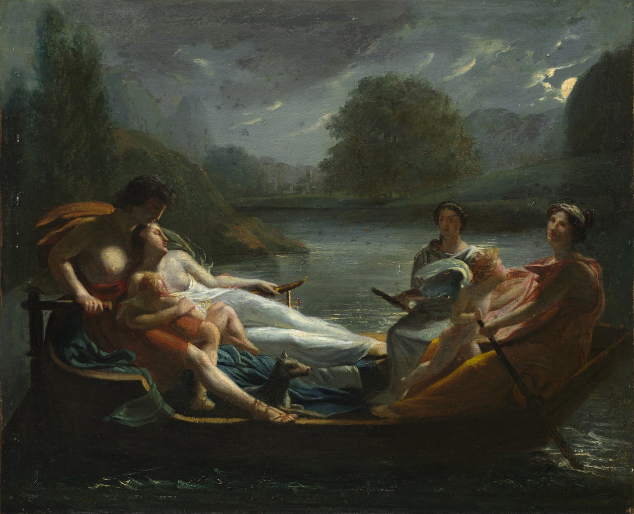 Sen o štěstí od imitator of Pierre Paul Prud