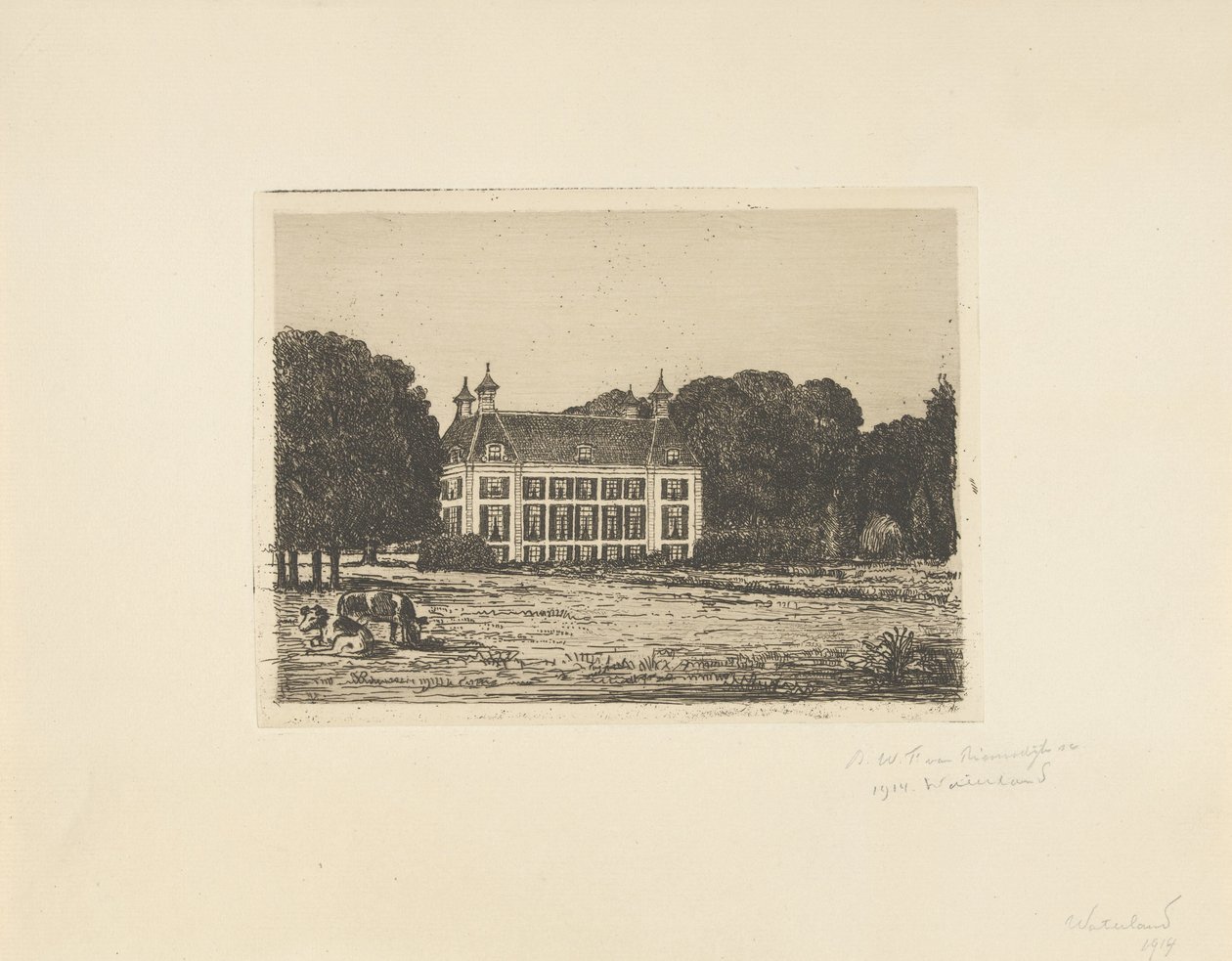 Waterland Estate od jonkheer Barthold Willem Floris van Riemsdijk
