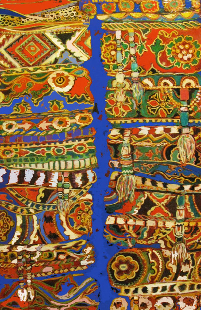 Tribal Hats, 2010 (vše smíšené) od linda arthurs