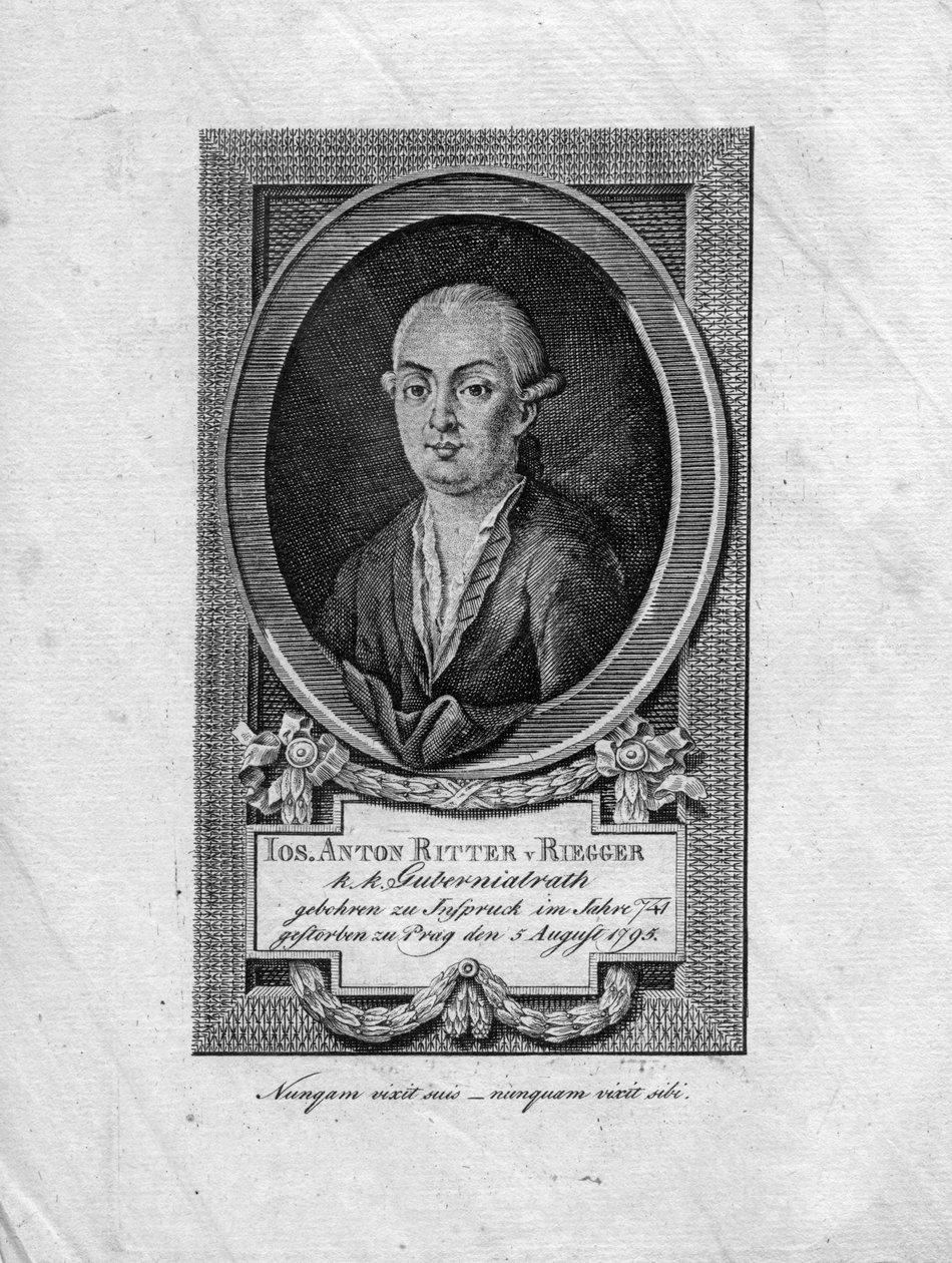 Josef Anton von Riegger od non identifié