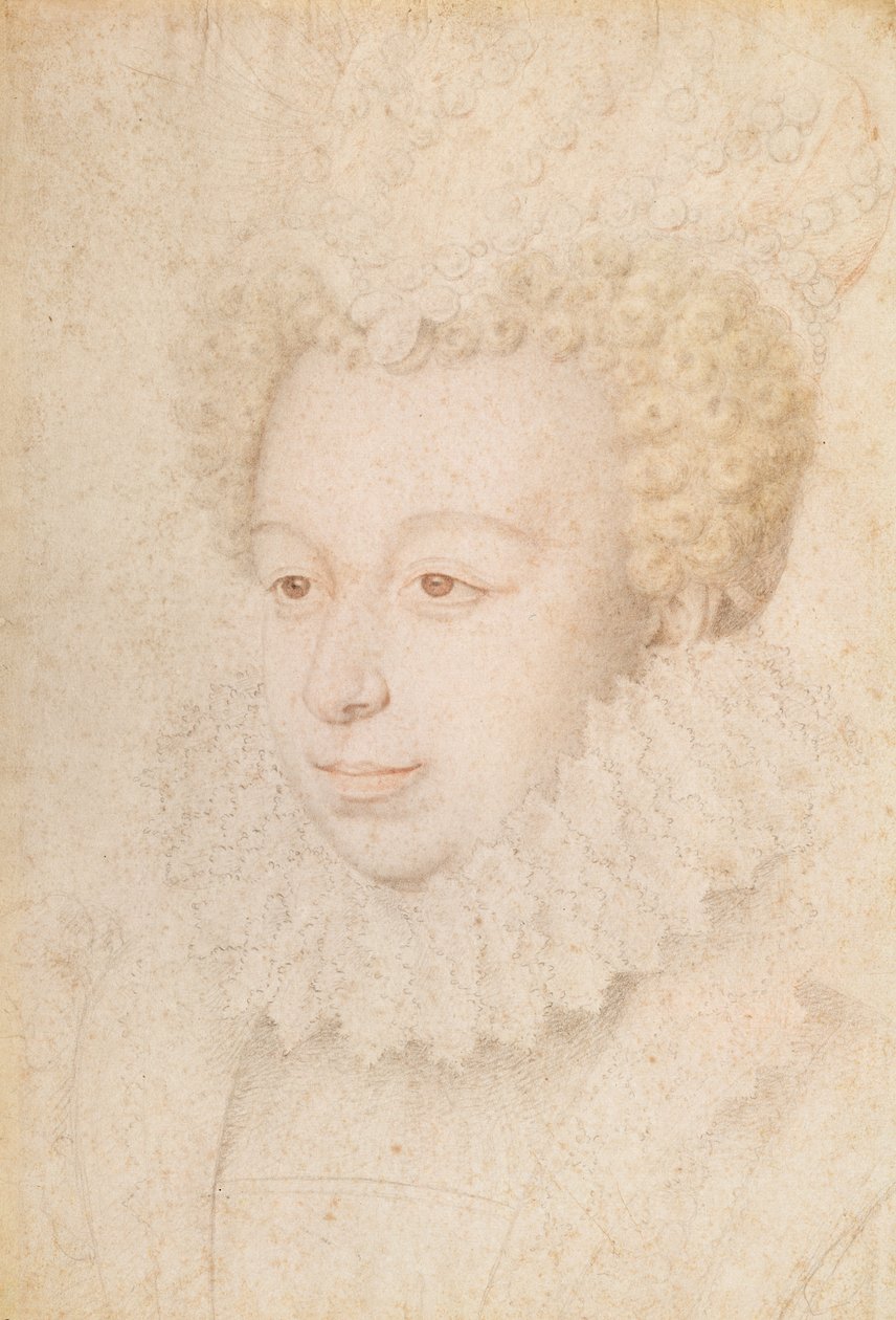 Portrét ženy od Daniel Dumonstier or Dumoustier