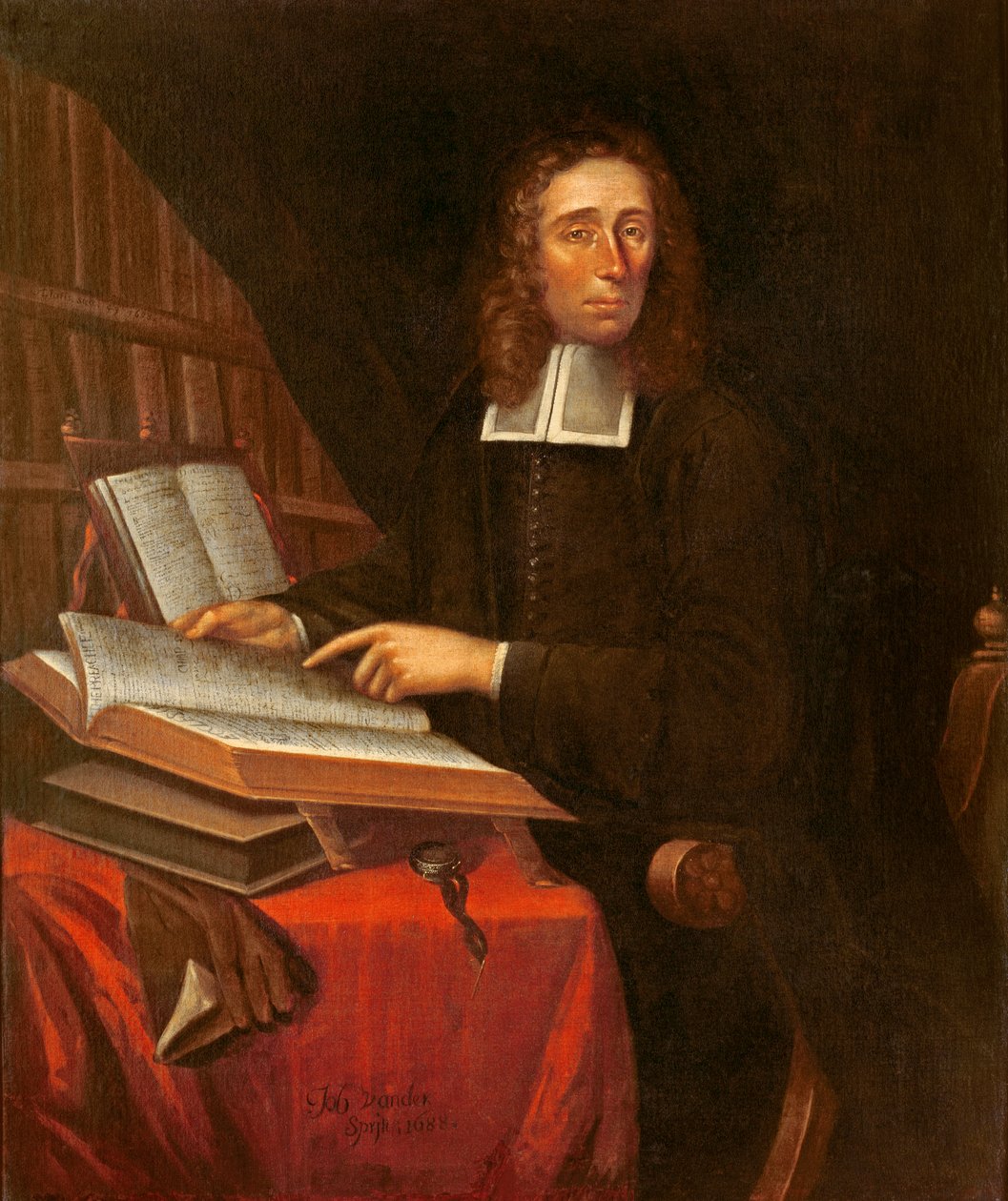 Zvýšit Mather (1639-1723) 1688 od Jan van der Spriet or Spriett