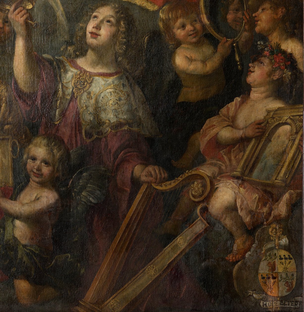 Farní kostel (Sint-Walburgakerk). Malování. Nicolas De Liemaeckere. od or Liemaecker Nicolaas de Liemakere