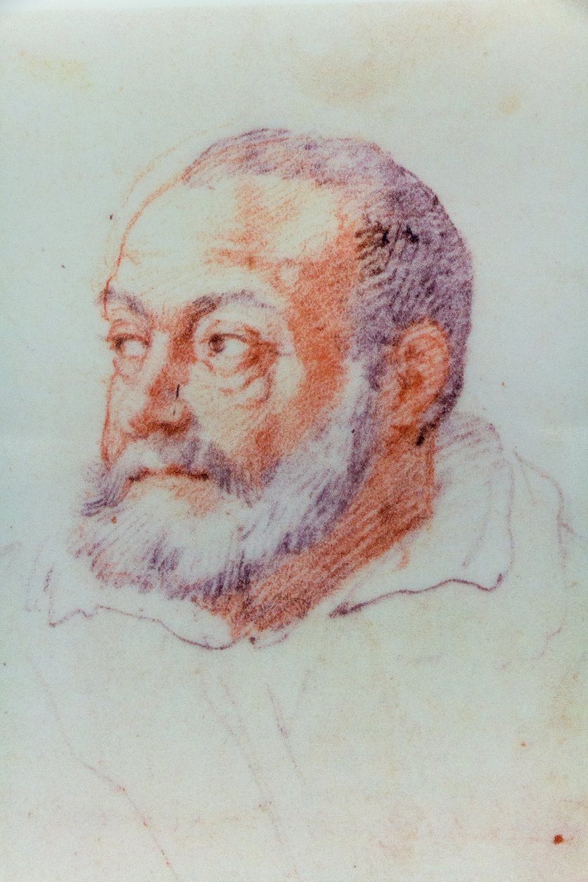 Portrét Jacopa Barozzi da Vignola od or Zuccaro Federico Zuccari