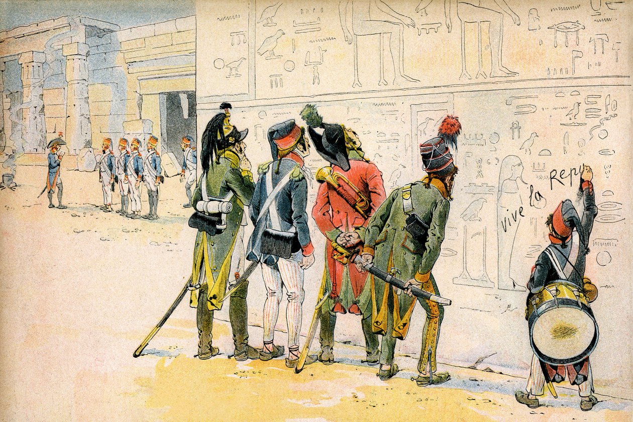 Egyptské tažení od pseudonym for Onfray de Breville Jacques Job