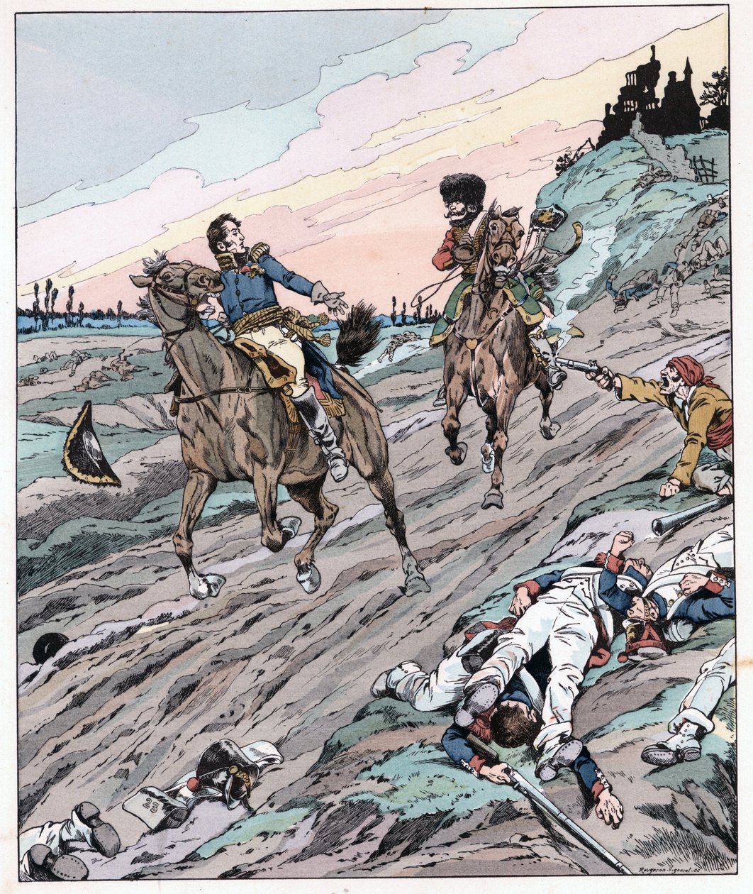 Dejte mu ještě vypít slova generála Huga (Joseph Leopold Sigisbert Hugo od pseudonym for Onfray de Breville Jacques Job