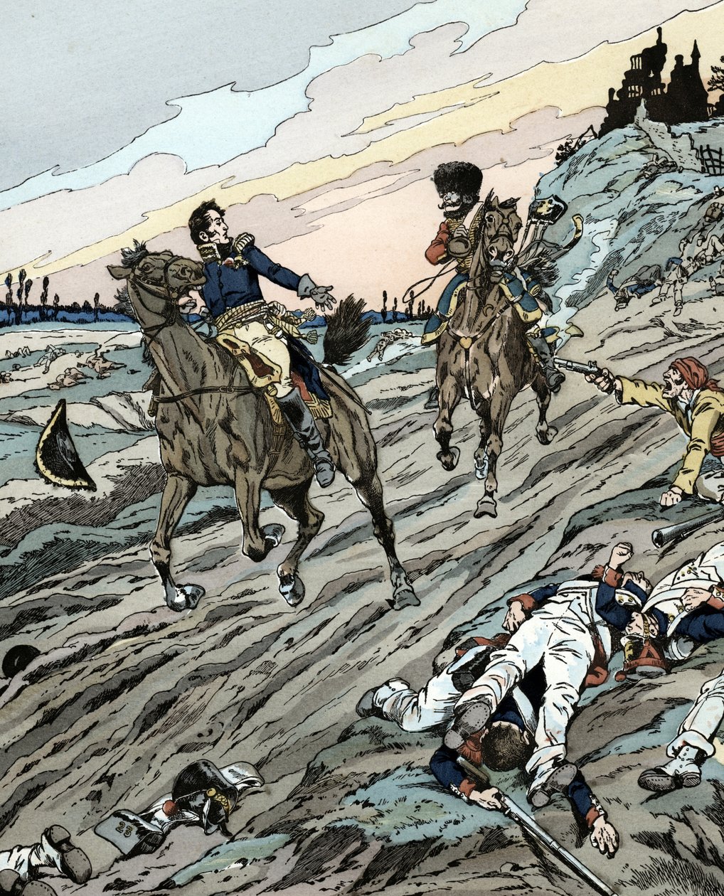 Leopold Hugo dává drink nepříteli, který ho chce zabít od pseudonym for Onfray de Breville Jacques Job