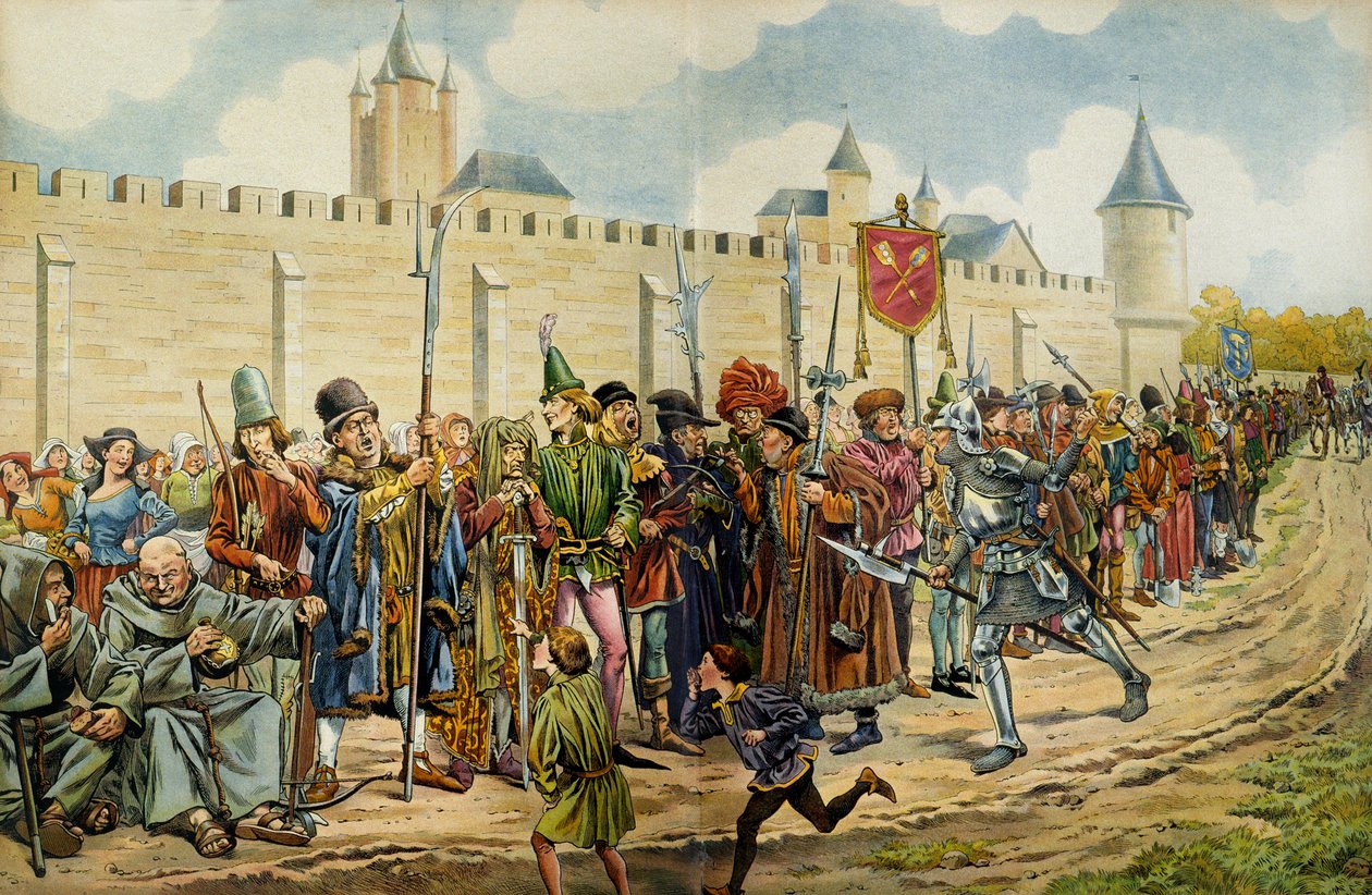 Ludvík XI. Francouzský, známý jako Prudent (1423-1483), recenzovaný 14. září od pseudonym for Onfray de Breville Jacques Job