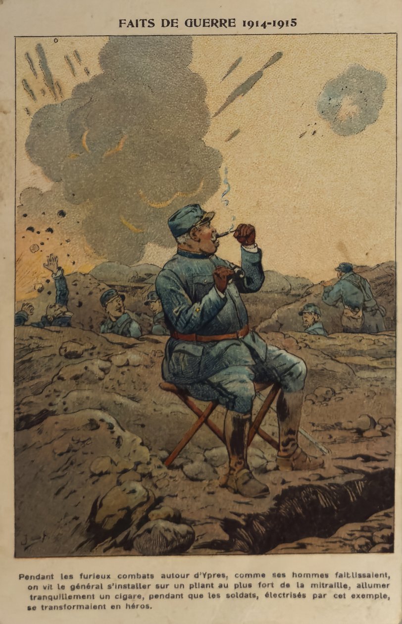 1. světová válka: Generálova složka (ilustrace) od pseudonym for Onfray de Breville Jacques Job
