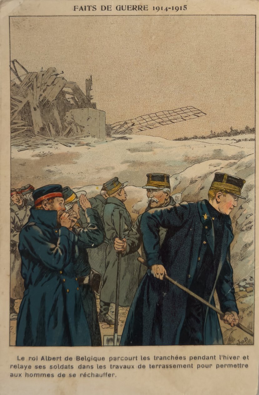 1. světová válka: Král vojáků (ilustrace) od pseudonym for Onfray de Breville Jacques Job