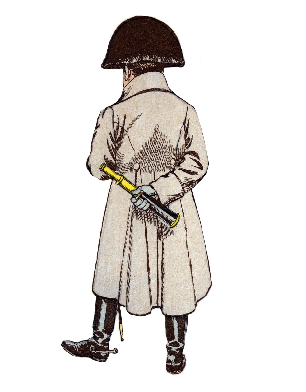 Portrét Napoleona Bonaparta - litografie od Joba (Jacques Onfroy de Breville) z „“Le Grand Napoleon des Petites Enfants“““ 1893 od pseudonym for Onfray de Breville Jacques Job