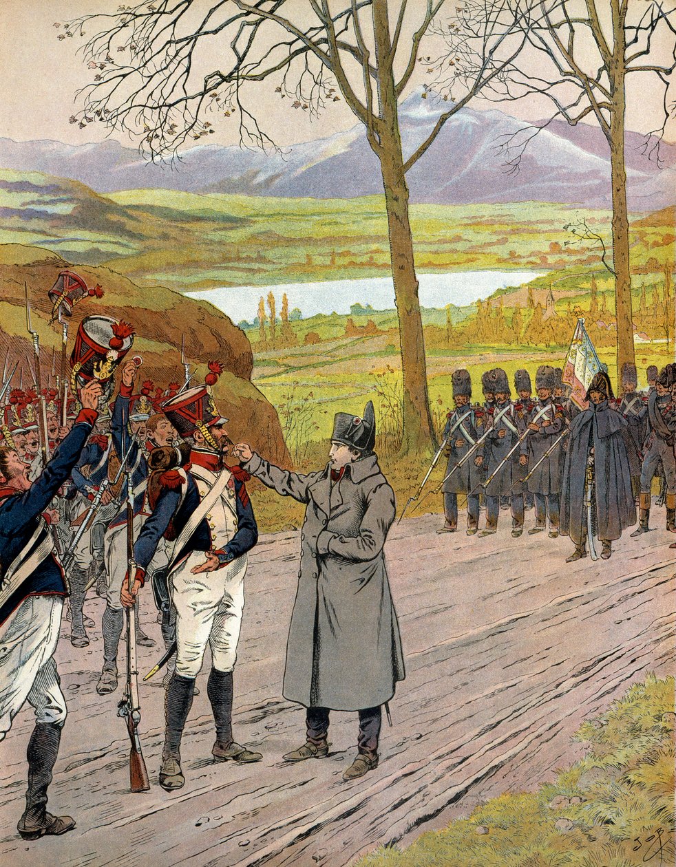 Císař Napoleon I. Bonaparte od pseudonym for Onfray de Breville Job