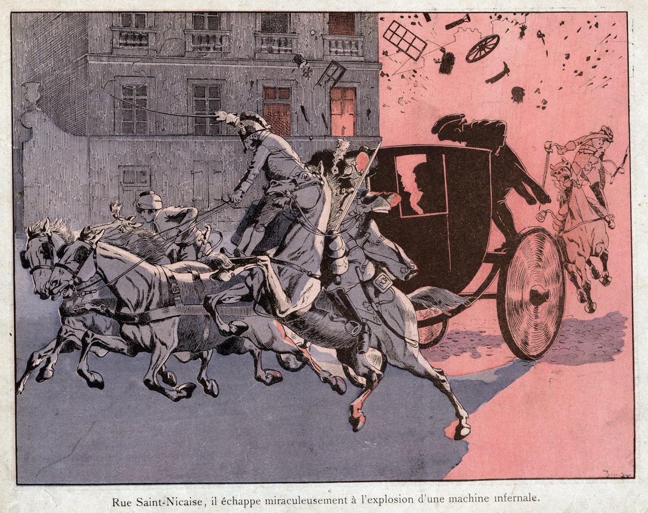 Útok na rue Saint Nicaise od pseudonym for Onfray de Breville Job