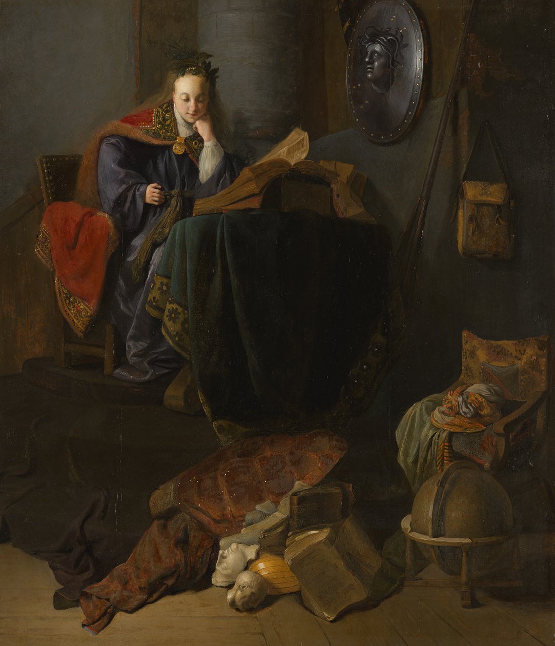 Minerva, 1630 od studio of Rembrandt Harmensz. van Rijn