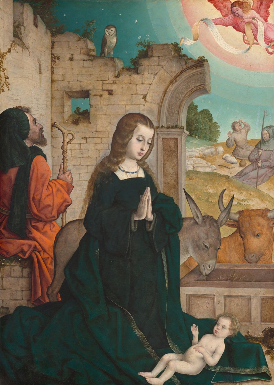 Narození Páně, c. 15081519. od the Elder Juan de Flandes