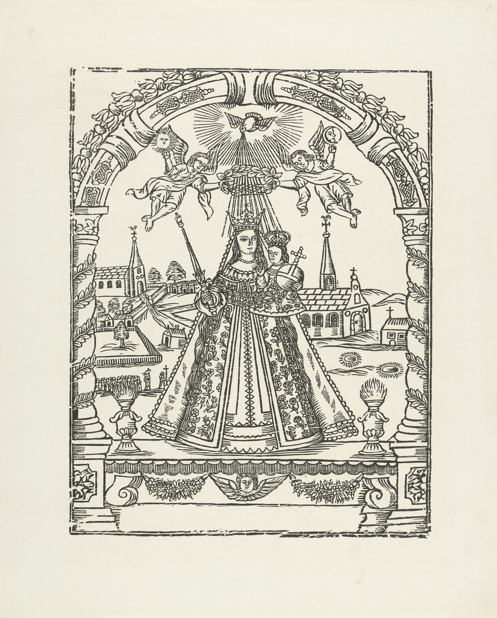 Marie s dítětem od van der Haeghen