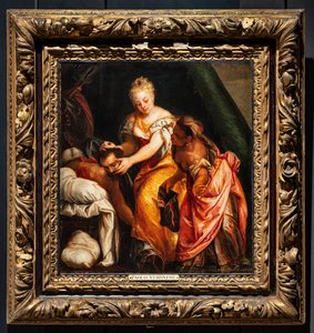 Judith s hlavou Holoferna