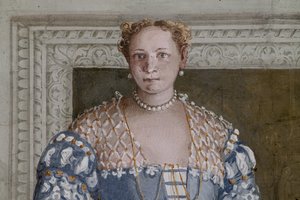 Donna Barbaro, Síň Olympu, detail 2632651 od Veronese