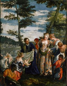 Nalezení Mojžíše (obraz, kolem roku 1580)