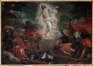 The Resurrection, c.1580 (olej na plátně) od Veronese