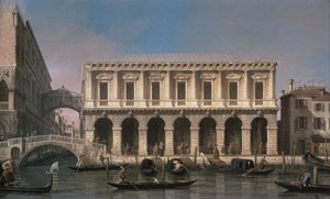 Most vzdechů (olej na plátně) od Canaletto