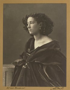 Portrét Sarah Bernhardt v roce 1864 od Nadar od Nadar