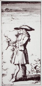 Divining Rod, z „La Physique Occulte“ od L. L. de Vallemonta, ilustrovaný v „History of Magic“, vydané koncem 19. století (litho)