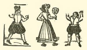 Ilustrace k The Roxburghe Ballads (dřevořez) od (after) English School