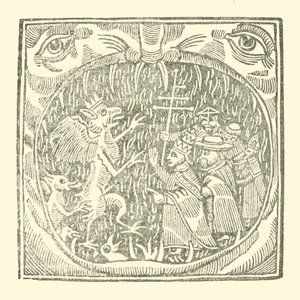 Ilustrace k The Roxburghe Ballads (dřevořez) od (after) English School