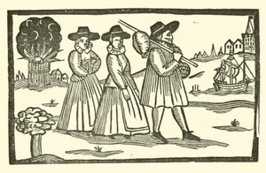 Ilustrace k The Roxburghe Ballads (dřevořez) od (after) English School