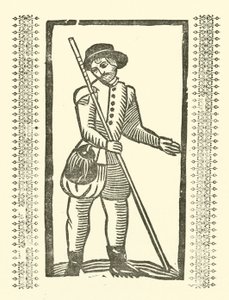 Ilustrace k The Roxburghe Ballads (dřevořez) od (after) English School