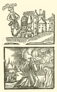 Ilustrace k The Roxburghe Ballads (dřevořez) od (after) English School