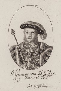 Král Jindřich VIII (rytina) od (after) English School