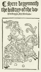 Sir Isumbras (rytina) od (after) English School