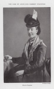 Případ Louise a Harriet Stauntonových (litografie) od (after) English photographer