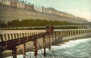 Volks Electric Railway, Brighton (barevné foto) od (after) English photographer