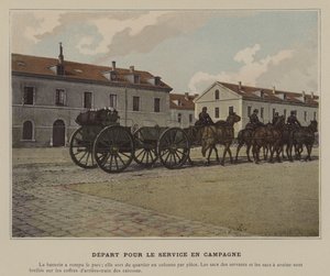 Odjezd do služby v terénu (barevné foto) od (after) French Photographer