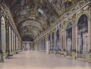 Galerie des Glaces, Galerie skla (barevné foto) od (after) French Photographer