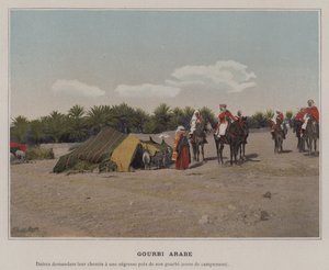 Gourbi Arabe (barevné foto)