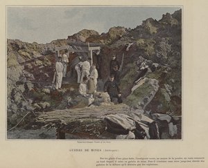 Mine Warfare, Attack (barevné foto) od (after) French Photographer