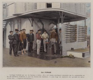 La Forge (barevné foto) od (after) French Photographer