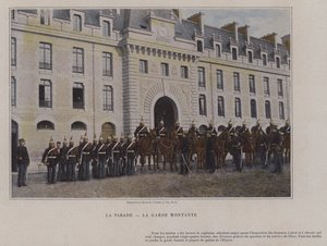 The Parade, The Rising Guard (barevné foto) od (after) French Photographer