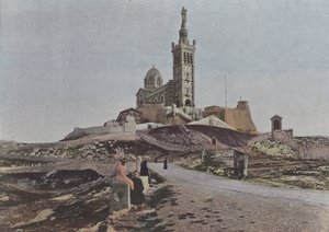 Marseille, Panna Maria Strážná (barevné foto) od (after) French Photographer