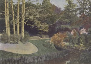 Nantes, Botanická zahrada (barevné foto) od (after) French Photographer