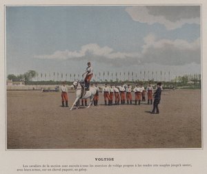 Voltige (barevné foto) od (after) French Photographer