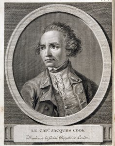 Kapitán James Cook, člen Royal Society of London od (after) French School