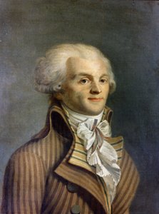 Portrét Maxmiliána Marie Isidora od Robespierra (1758-1794), francouzského politika.