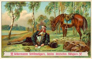 Loučení se životem (chromolitho) od (after) German School