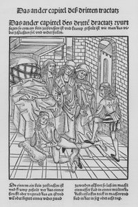 Kniha Cirurgia od Hieronyma Brunschwiga (litho) od (after) German School